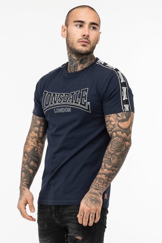 T-shirt Vementry - Azul-marinho e preto