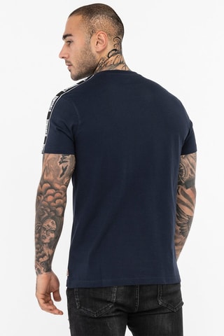 T-shirt Vementry - Azul-marinho e preto