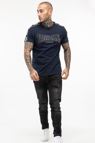 T-shirt Vementry - Azul-marinho e preto