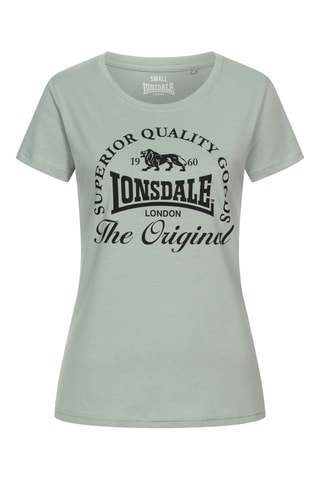 2 t-shirts Rowrah - Preto e verde-hortelã - Lonsdale