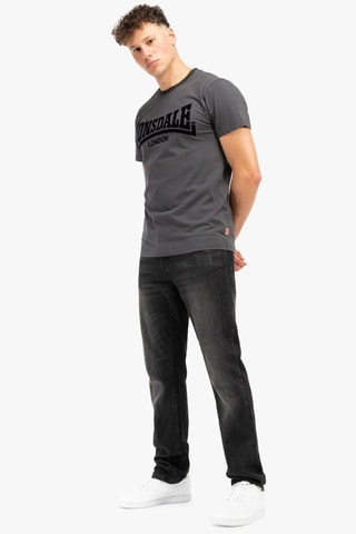 T-shirt regular Potternewton - Cinzento