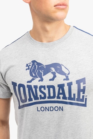 T-shirt regular Henconner - Cinzento