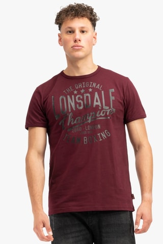 T-shirt regular Harehills - Bordô