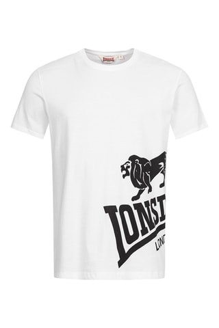 T-shirt Dereham Branco e preto