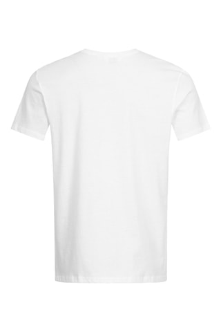 T-shirt Dereham Branco e preto