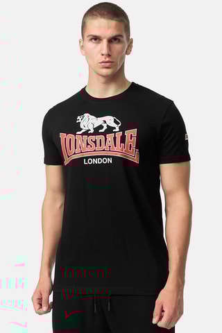 T-shirt Preto e vermelho