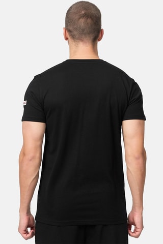 T-shirt Preto e vermelho