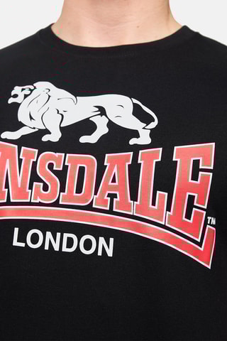 T-shirt Preto e vermelho