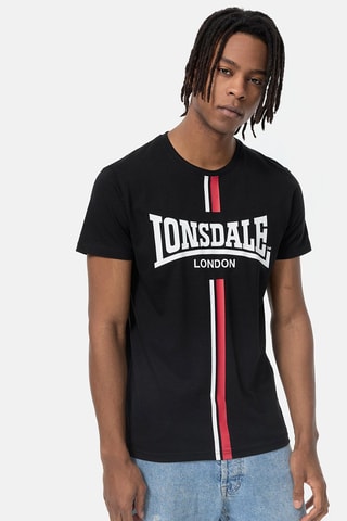 T-shirt 
Preto - Lonsdale