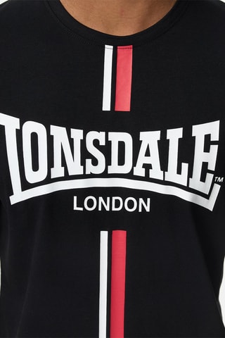 T-shirt 
Preto - Lonsdale