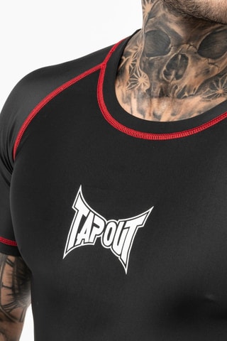 T-shirt slim Crystal- Preto