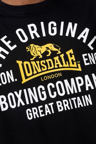 T-shirt regular fit Cloghfin Preto