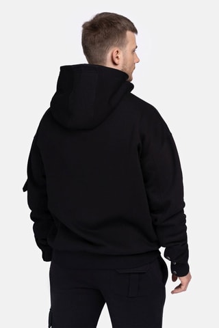 Sweat ampla com capuz Mitchell - Preto - Benlee