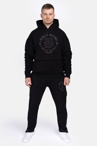 Sweat ampla com capuz Mitchell - Preto - Benlee