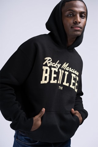 Sweat com capuz Lemmy Preto e dourado - Benlee