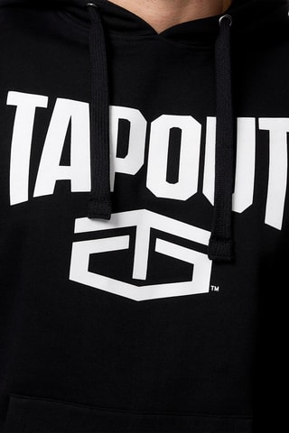 Sweat com capuz Active Basic Hoodie Preto e branco - Tapout