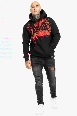 Sweat regular com capuz Pacomila - Preto