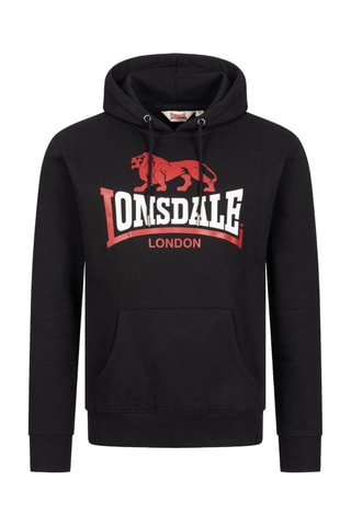 Sweat regular com capuz Gulladuff - Preto