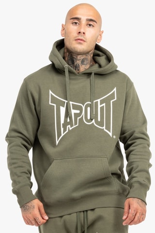 Sweat regular com capuz Lifestyle - Verde