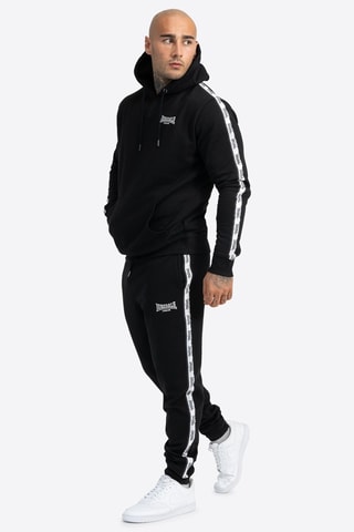 Sweat com capuz e calças regular - Preto e branco - Lonsdale