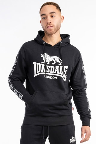 Sweat com capuz Scousburgh - Preto e branco