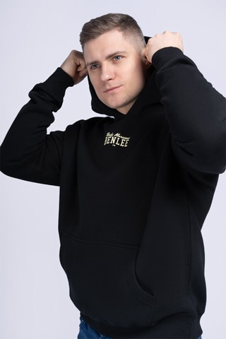 Sweat com capuz Lemarr Preto e dourado - Benlee