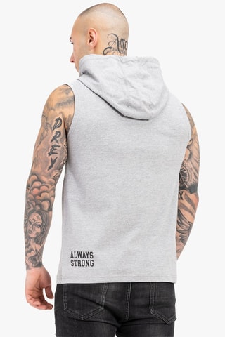 Sweat sem mangas Darry - Cinzento e preto - Benlee