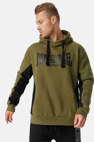 Sweat com capuz Caqui