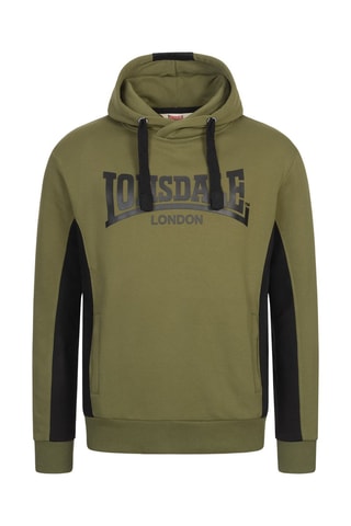 Sweat com capuz Caqui