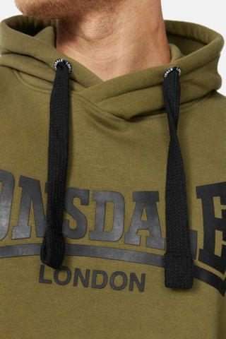 Sweat com capuz Caqui