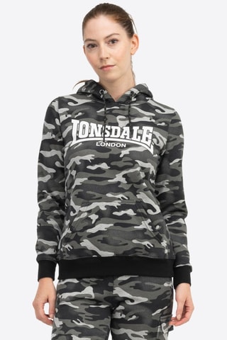 Sweat com capuz Clough - Cinzento