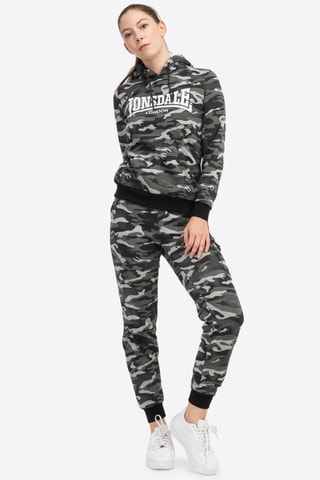 Sweat com capuz Clough - Cinzento