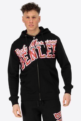 Sweat regular com capuz - Preto