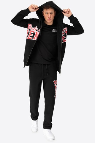 Sweat regular com capuz - Preto