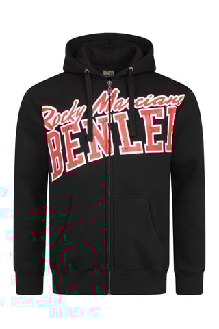 Sweat regular com capuz - Preto