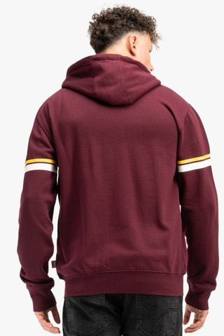 Sweat regular com capuz Darfield - Bordô