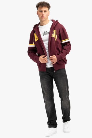 Sweat regular com capuz Darfield - Bordô