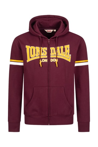 Sweat regular com capuz Darfield - Bordô