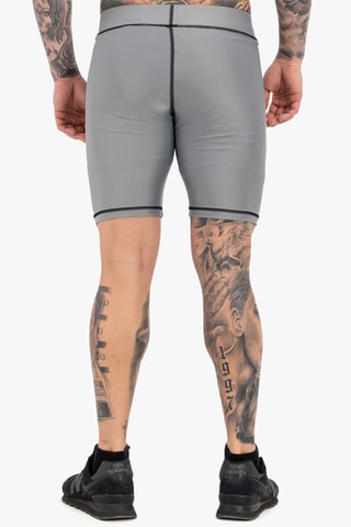 Calções de ciclista Bossburn - Cinzento e preto - Benlee