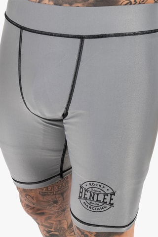 Calções de ciclista Bossburn - Cinzento e preto - Benlee