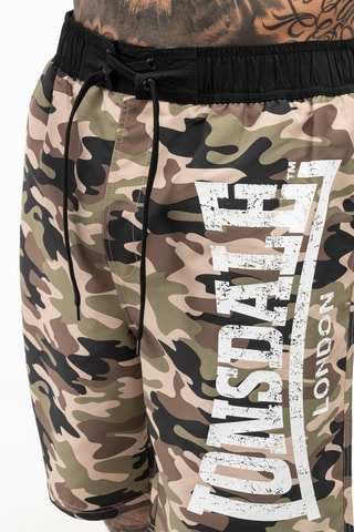 Calções Ballymena Caqui e castanho