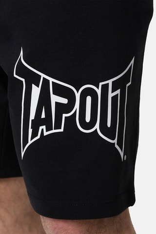 Calções Lifestyle Basic Shorts Preto e branco - Tapout