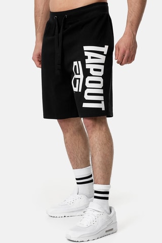 Calções Active Basic Shorts Preto e branco - Tapout