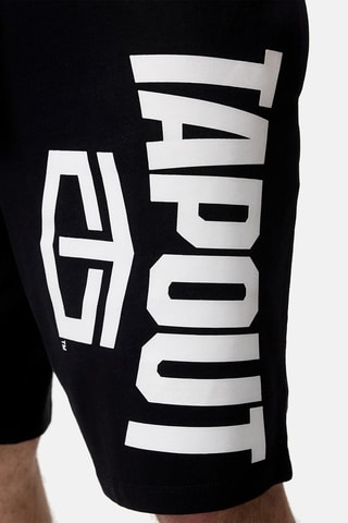 Calções Active Basic Shorts Preto e branco - Tapout