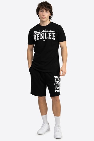 T-shirt e calções - Preto