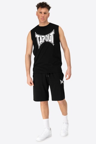 Camisola de alças e calções - Preto