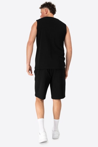 Camisola de alças e calções - Preto