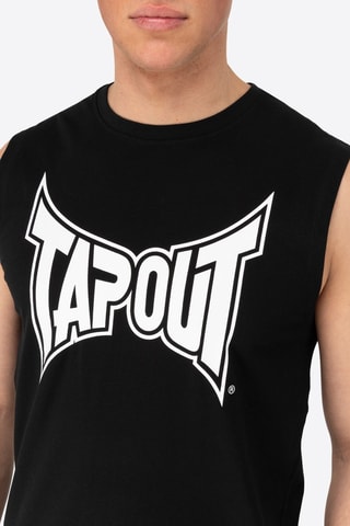 Camisola de alças e calções - Preto