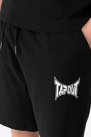 T-shirt e calções - Preto