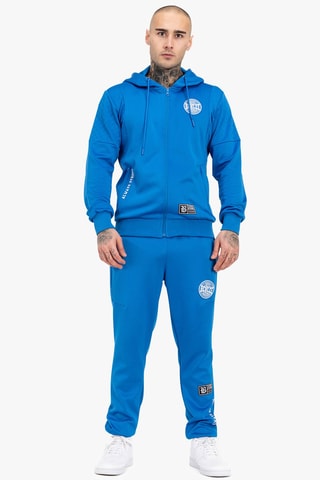 Sweat com capuz e calças de treino Rylin - Azul e branco - Benlee